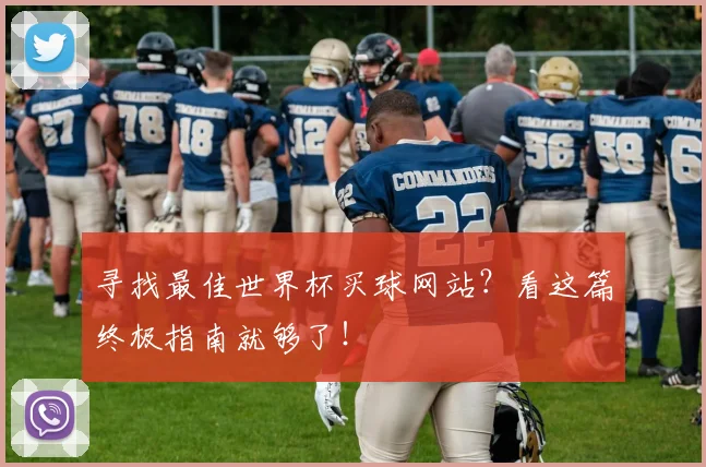 寻找最佳世界杯买球网站？看这篇终极指南就够了！